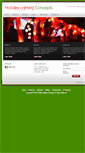 Mobile Screenshot of holidaylightingconcepts.net